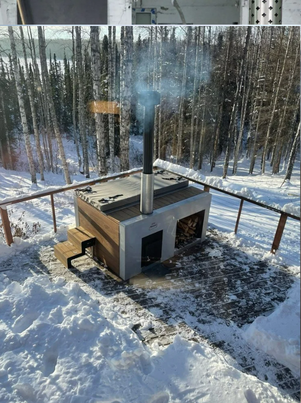 Фурако квадрат с интегрированной печью