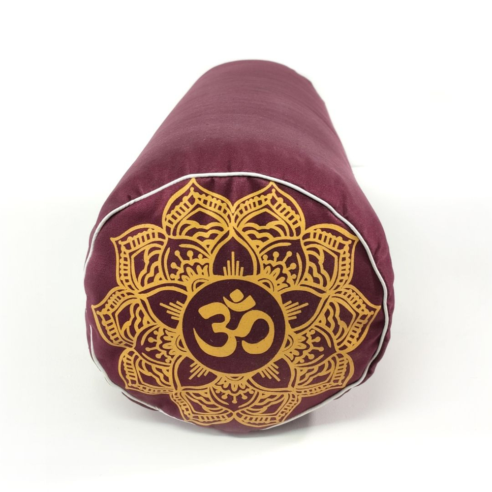 Болстер для йоги из гречихи Ом Рамайога