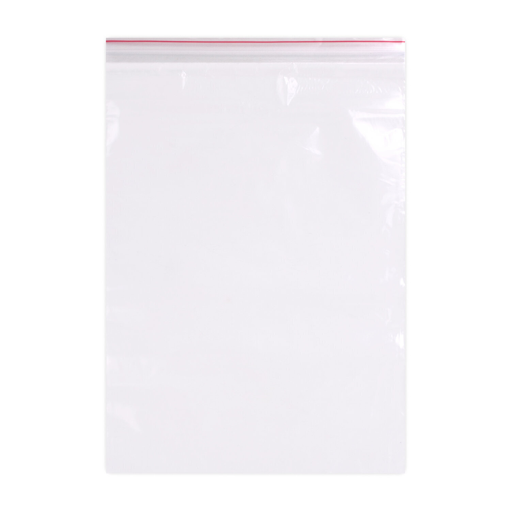 Пакеты ZIP LOCK "зиплок" ОЧЕНЬ ПРОЧНЫЕ комплект 100 шт. 200х250 мм ПВД 80 мкм BRAUBERG EXTRA (2 штуки в упаковке)
