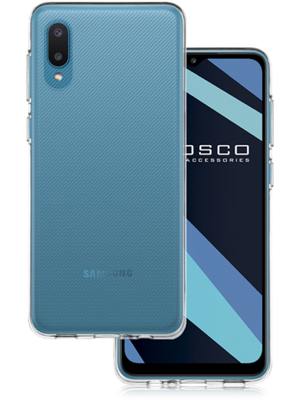Чехол ROSCO для Samsung Galaxy A02 оптом (арт. SS-A02-TPU-TRANSPARENT)
