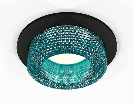 Ambrella Комплект встраиваемого светильника с композитным хрусталем MR16 Встраиваемые XC7622023