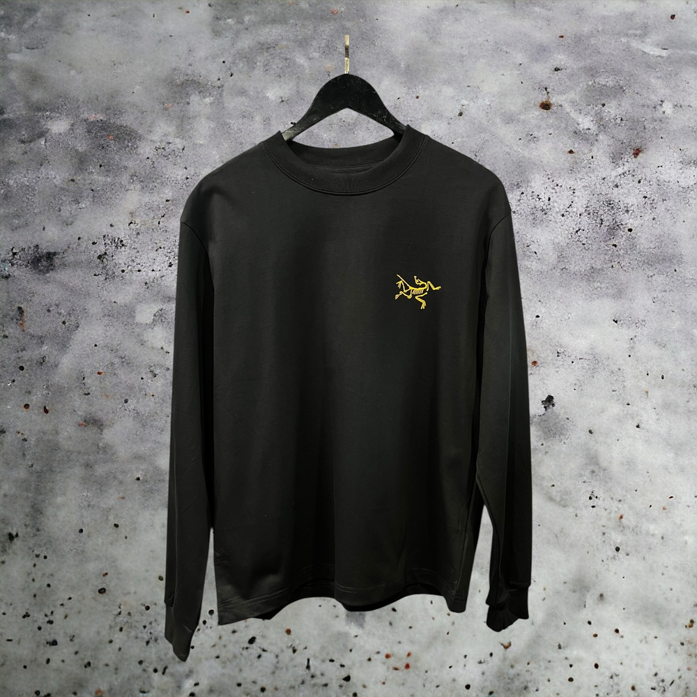 Лонгслив Arcteryx #1 • Черный
