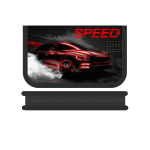 Пенал 1 секц. SOFT 190/115 "Black car 2024" (Пчелка)