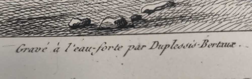 [Наполеон] Сражение при переправе через Тальяменто. Гравюра из альбома Военные кампании Франции.1834