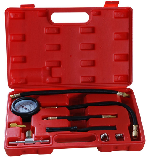 Тестер давления топлива Forsage F-04A3022 в комплекте с адаптерами и переходниками