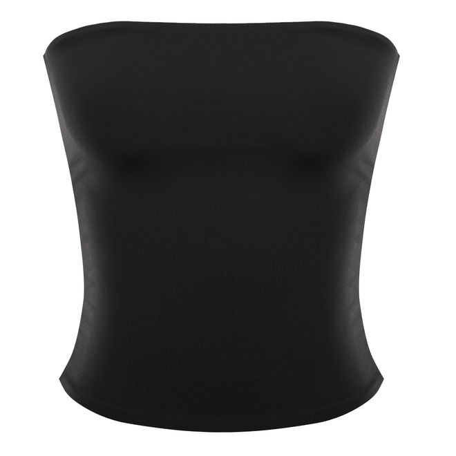 Strapless top — Black