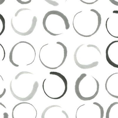 Энсо дзен круги с почками цветов сакуры