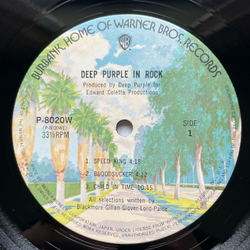 Винтажная виниловая пластинка LP Deep Purple In Rock (Япония 1974) (Без Оби)