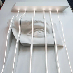 Профиль ARH-BENT-W18-2000 ANOD BLACK (Arlight, Алюминий) 039588