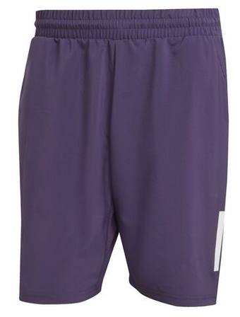 Мужские теннисные шорты Adidas Club Tennis 3-Stripes 7" - темно-сливовый