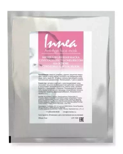 БИОЦЕЛЛЮЛОЗНАЯ МАСКА С КОМПЛЕКСОМ НА ОСНОВЕ СТВОЛОВЫХ КЛЕТОК ЯБЛОК / INNEA ANTI-AGE FACE MASK 1 упаковка