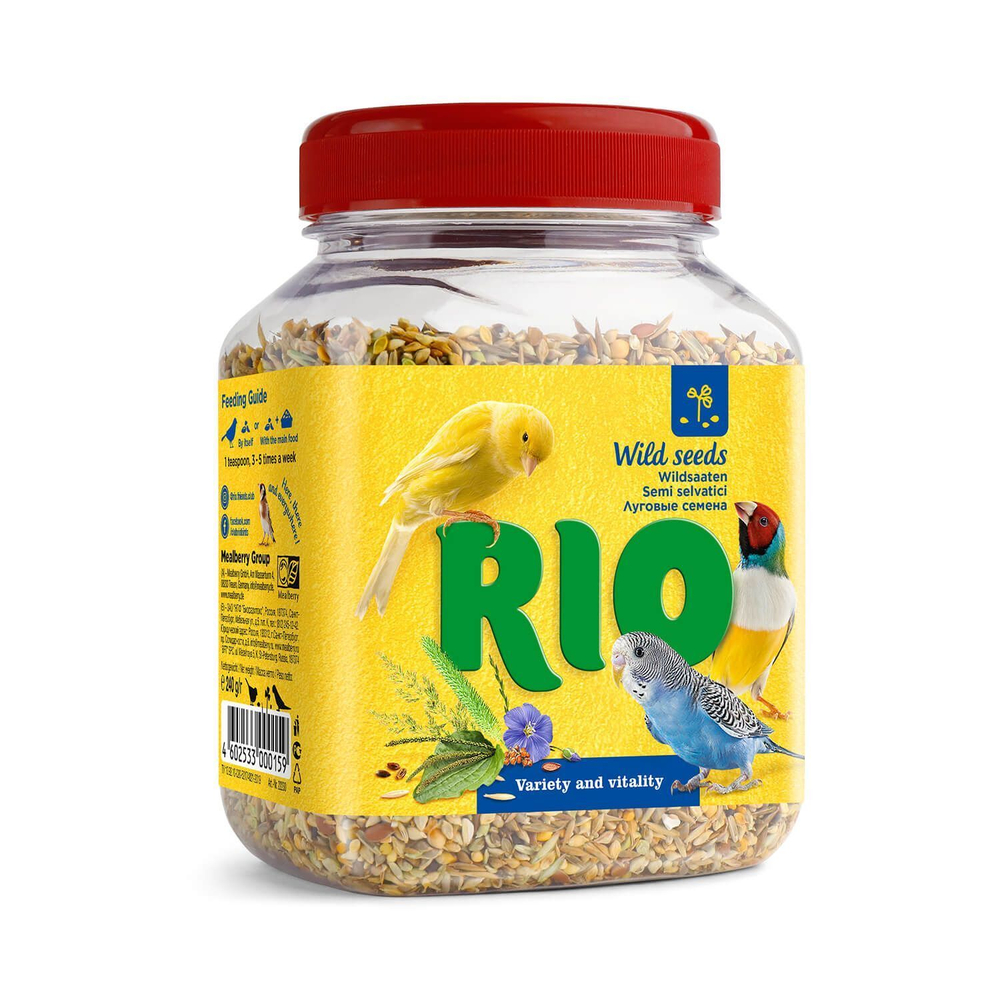 Лакомство RIO Семена луговых трав, 240 г