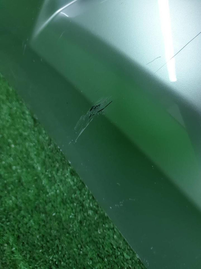 Накладка юбки заднего бампера Kia Rio 4 X (2020-н.в.)