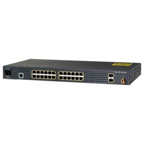 Коммутатор Cisco, 24x10/100, 2xSFP, L3, SNMP (ME-3400-24TS-A)