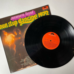 Винтажная виниловая пластинка LP James Last Джеймс Ласт Non Stop Dancing 1972 (Germany 1971)