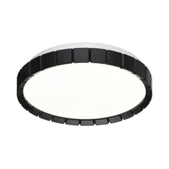 7649/CLN PALE SN 142 Светильник пластик/белый/черный LED 36Вт 4000К D336 IP43 ATABI BLACK