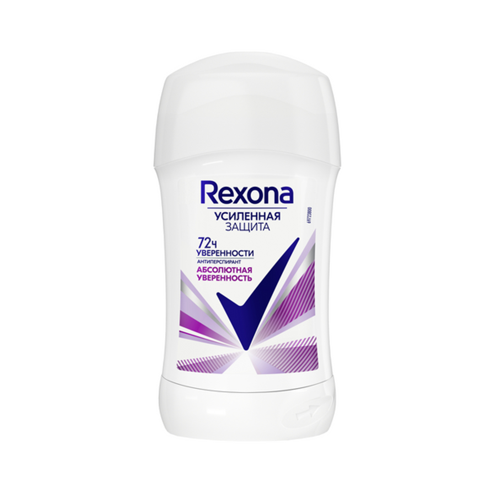 Rexona дез. Стик Жен. Абсолютная уверенность (сирен.) 40 мл. 6*12