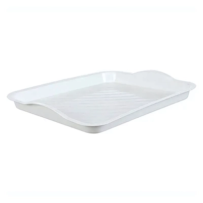 Поднос универсальный малый 25см. Белый 0,032х0,25х0,29м