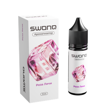 Купить Ароматизатор SWONQ Ice Cluster 15 мл - Роза Личи