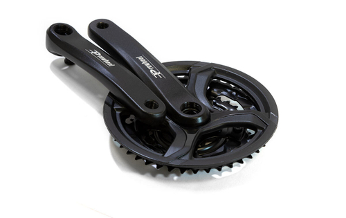 Шатуны-система Prowheel, 3ск., 22/32/42 зуб., 1/2"х3/32",сталь с защитой; шатуны 170мм, алюминий, резьба 9/16", под квадрат, черные