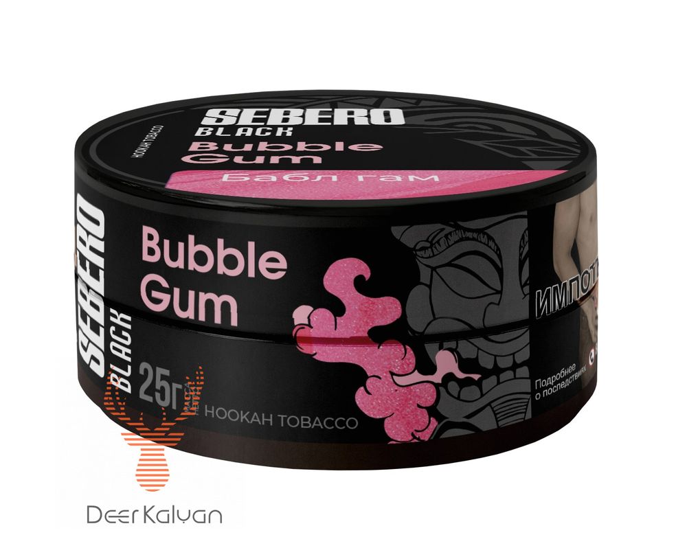 Sebero Black &quot;Bubble Gum&quot; (Бабл Гам) 25 гр.