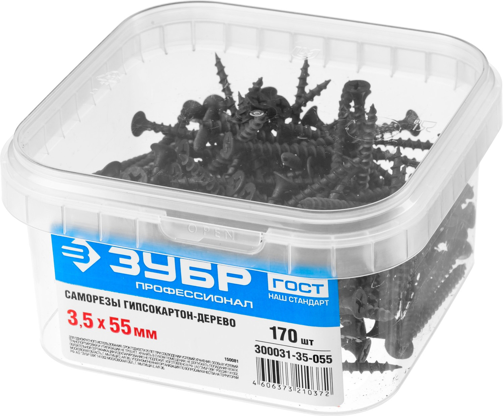 300031-35-055 Саморезы гипсокартон-дерево
