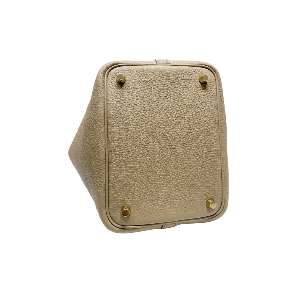 В наличии, Сумка Hermes Picotin 18 Beige Marfa Clemence bull calfskin, H056289CC8Q