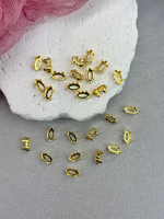 Оправа #4220 Navette 8*4 мм Золото