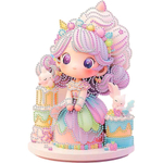 Алмазная мозаика (блест.) 23х30см. "Нарядная куколка" с частич.заполнен.на подрам. 7цв. Арт. НД-513