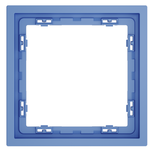 Рамка пластиковая VOLTUM S70 на 1 пост, (деним)