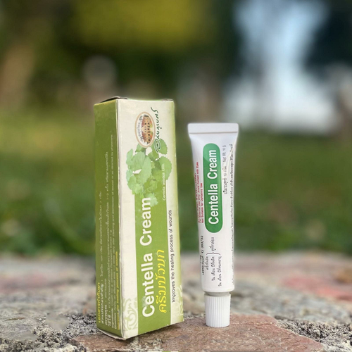 Крем для заживления ран и рассасывания рубцов на основе Центеллы Азиатской Abhaibhubejhr