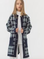 Кардиган синий для девочки арт. AT922