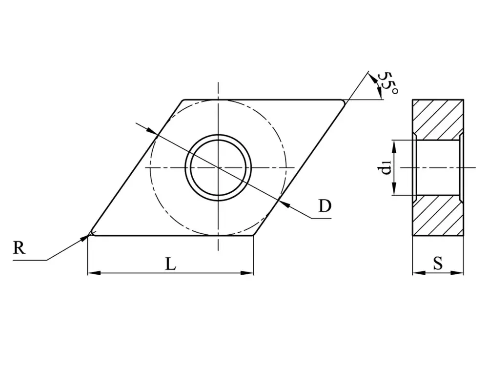 Пластина DNMG 150608-MM GM7215 BTA Global