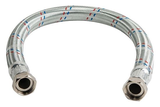 Гибкая подводка для воды Stout ВР 1" х ВР 1", длина 800 мм (SHF-0146-182525)