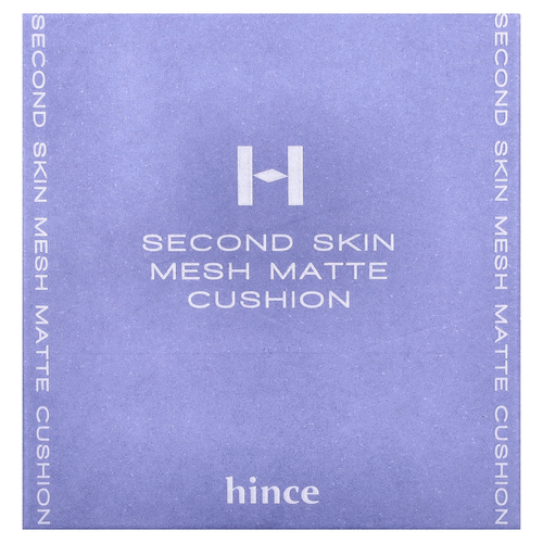 Hince, Second Skin Mesh, матирующий кушон, SPF 40 PA++, оттенок 15 розовый, 12 г (0,42 унции)
