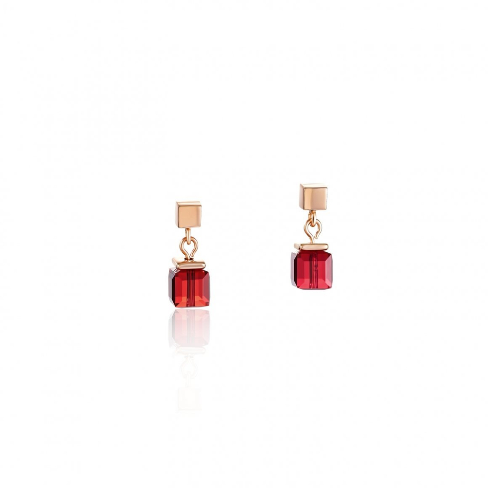 Серьги Coeur de Lion Red 4996/21-0300 цвет красный, золотой