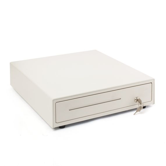 Денежный ящик POScenter 13K 350x405x90 распайка для &quot;Epson/АТОЛ, без датчика открытой крышки&quot;, белый