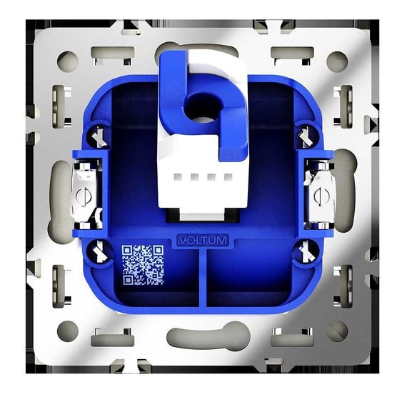 Розетка компьютерная встраиваемая Voltum S70 RJ45 кат.6, (шелк) VLS060104