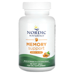 Nordic Naturals, для поддержки памяти, смесь омега, 60 капсул