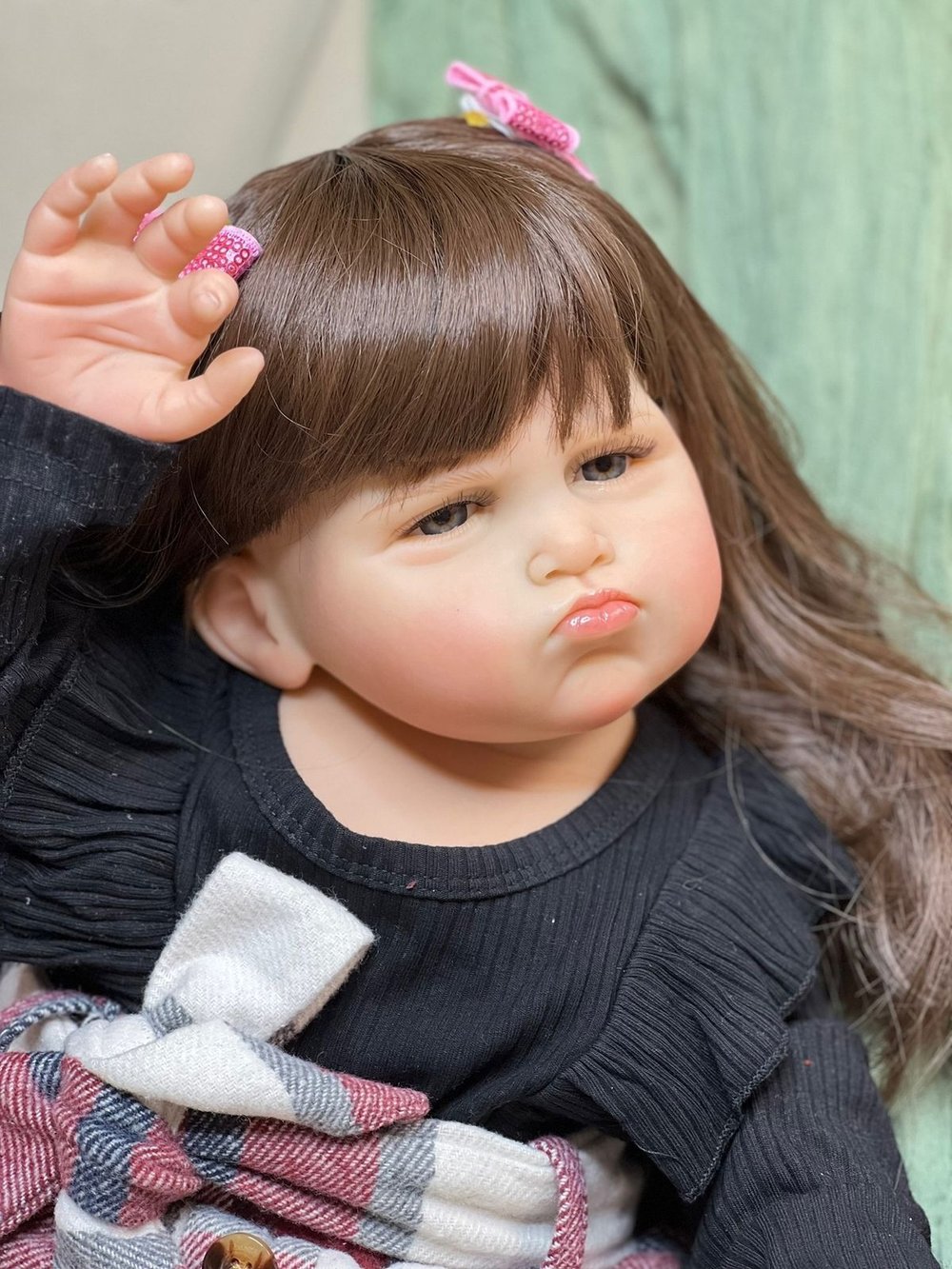 Кукла Реборн мягконабивная 65см в пакете (FA-819)