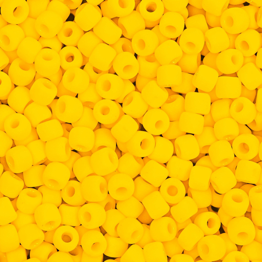 Японский бисер TOHO Round 8/0 (№42BF), непрозрачный матовый