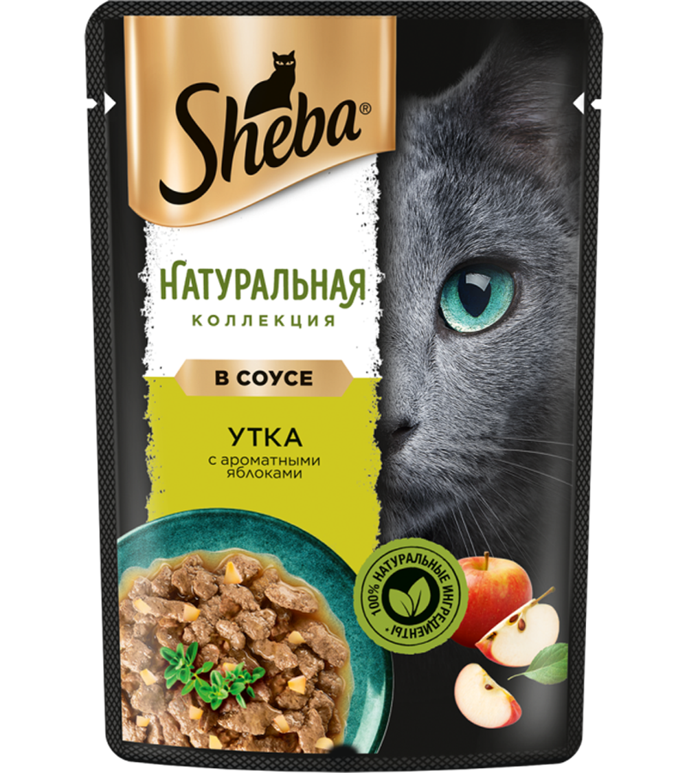 Шеба Nature's Collection утка с яблоком рагу 75гр.