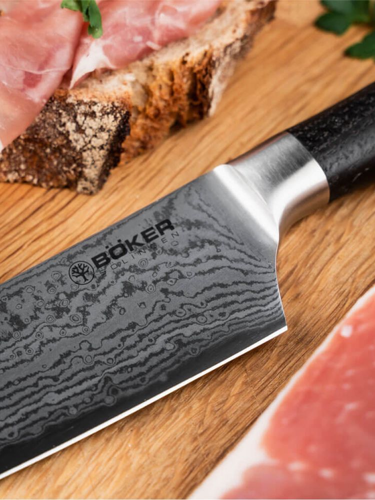 Кухонный нож Boker 130954DAM Meisterklinge Damast Chef's Knife Large