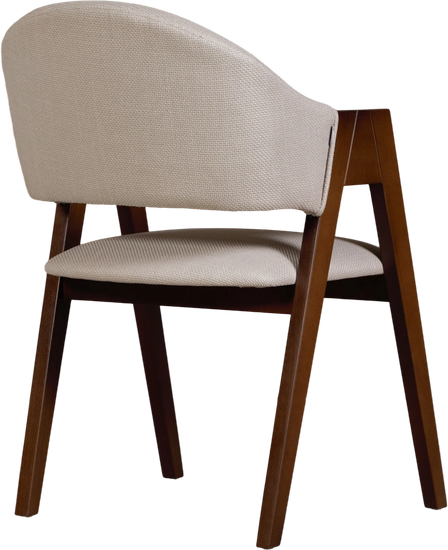 Стул Снуг, массив бука, старинный орех, Florida Cream