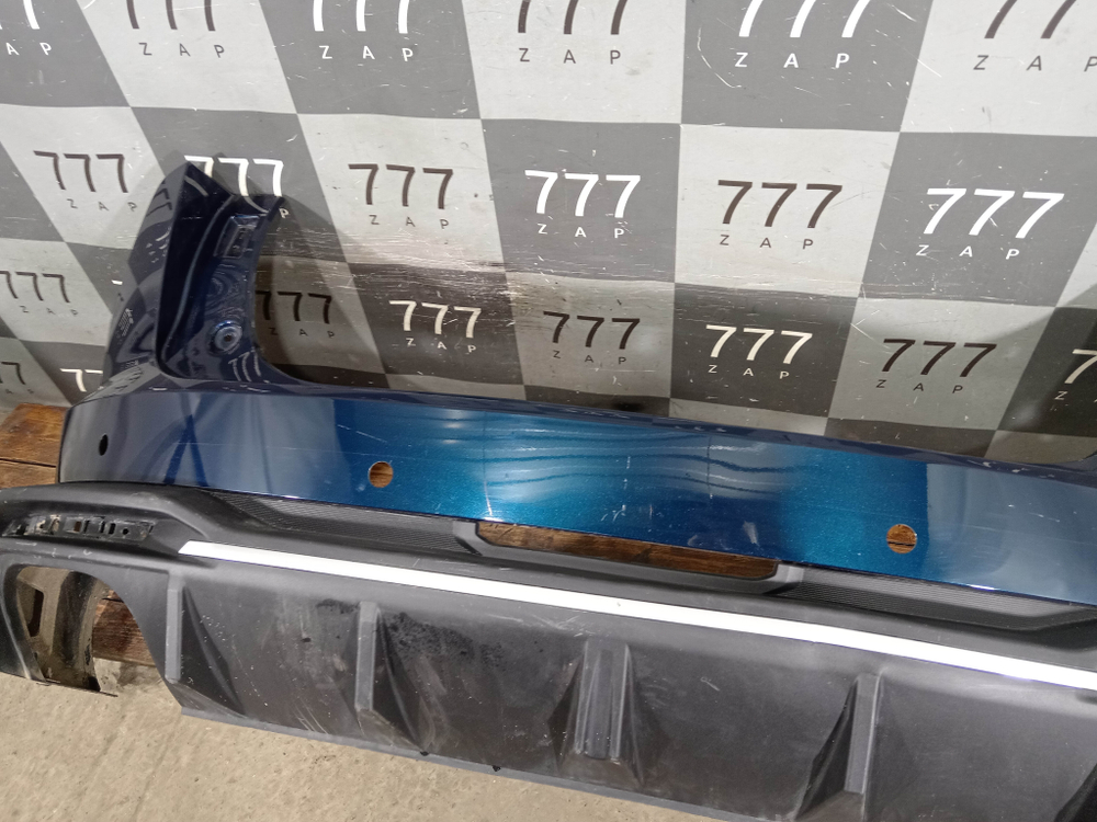 Бампер задний + юбка заднего бампера Haval F7 2 24-нв Б/У Оригинал 2804140AKN02A