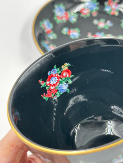 Чайная пара Kenzo чёрная