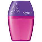 Точилка MAPED (Франция) "Shaker", с контейнером повышенной вместимости, ассорти