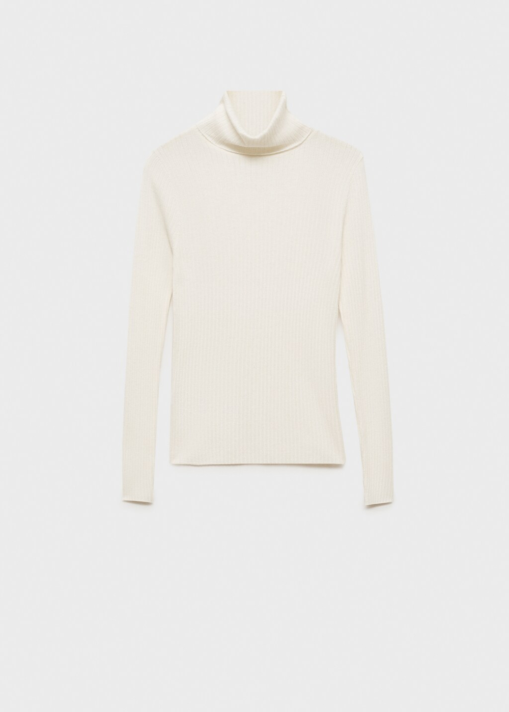 Джемпер из смесовой шерсти с воротником с отворотом