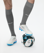 Бутсы футбольные Evofly FG Pro White/blue