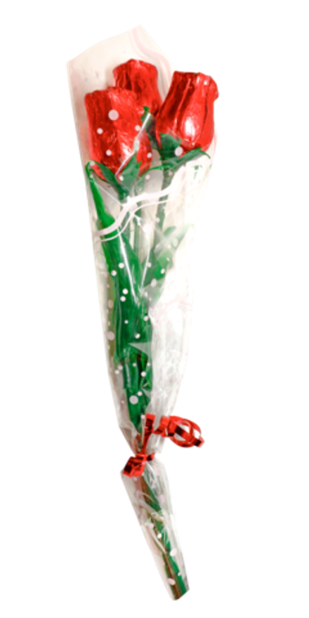 Шоколад ручной работы "Тюльпаны букет" 75гр